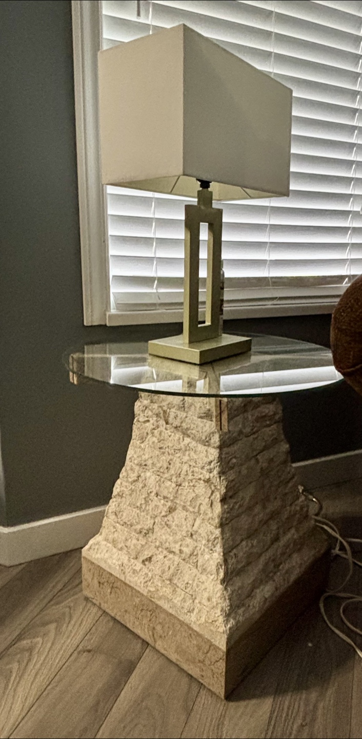 Unique Stone and Glass Tables - photo 2