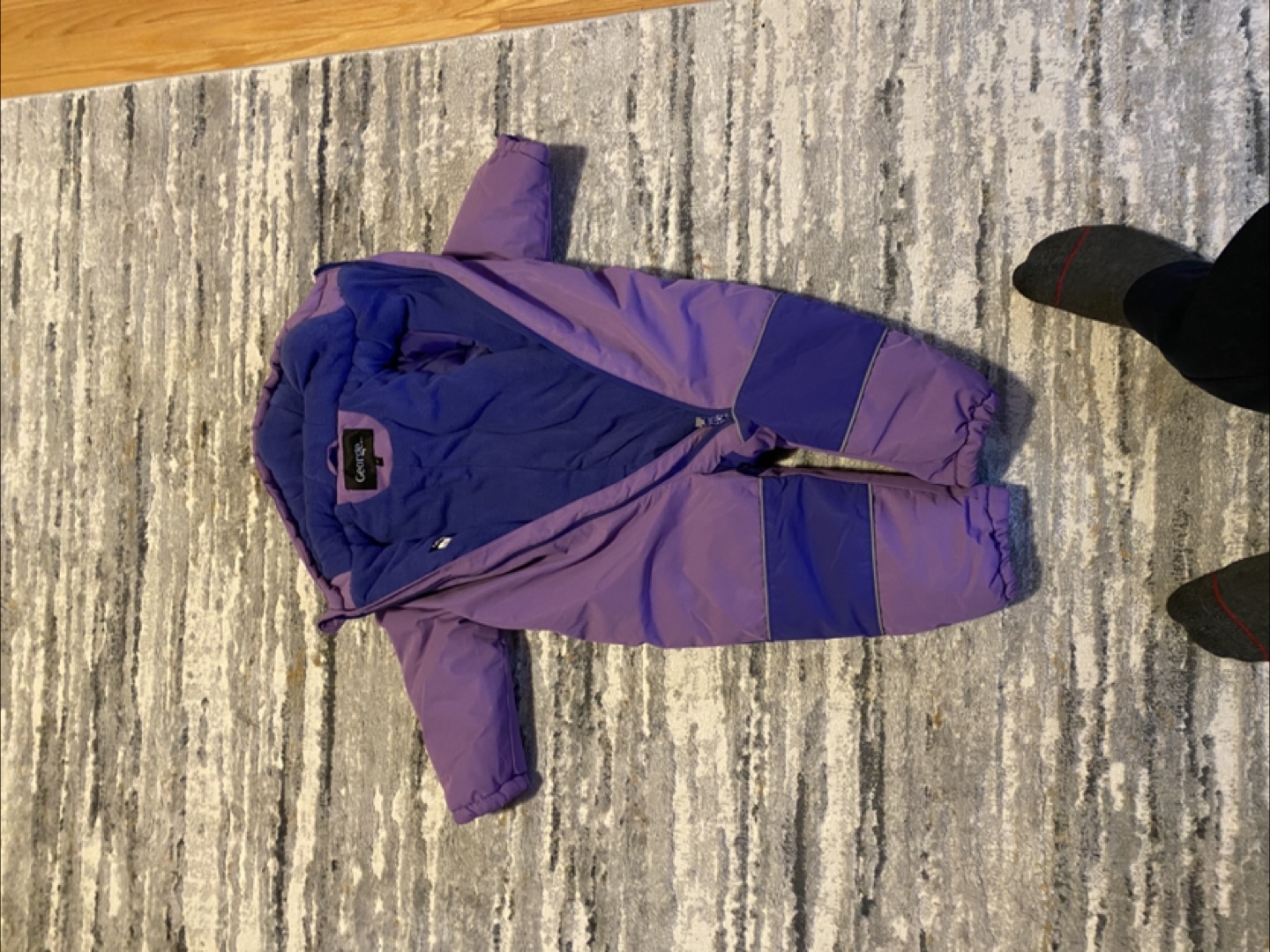 George 3T Purple Snowsuit - photo 2