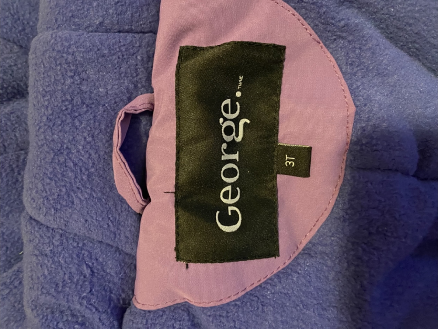 George 3T Purple Snowsuit - photo 3