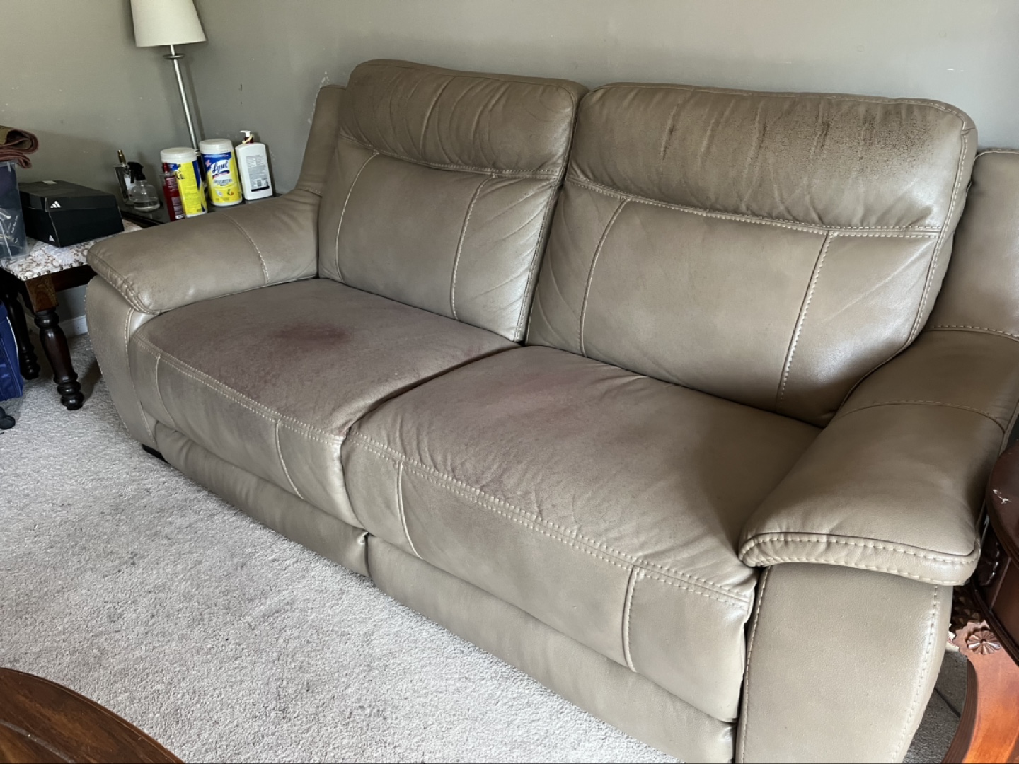 Cindy Crawford Home Recliner Sofa