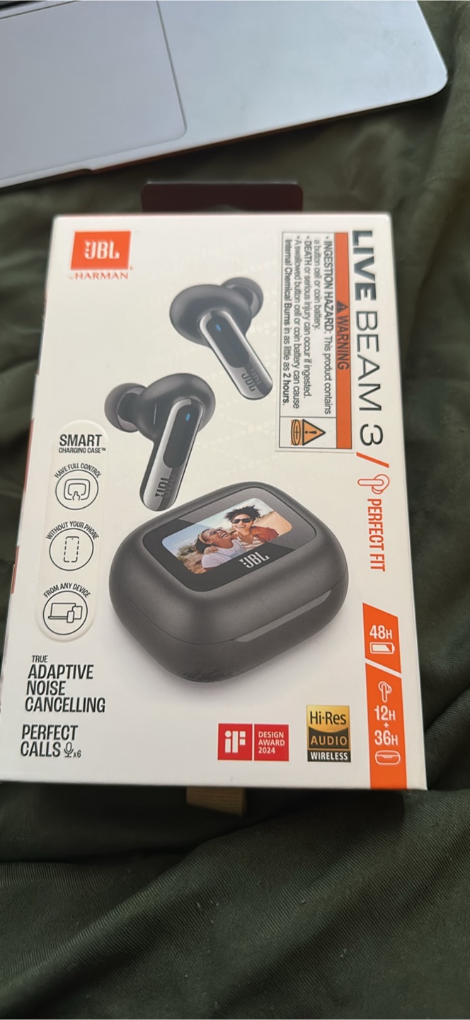 JBL Live Beam 3 True Wireless Earbuds