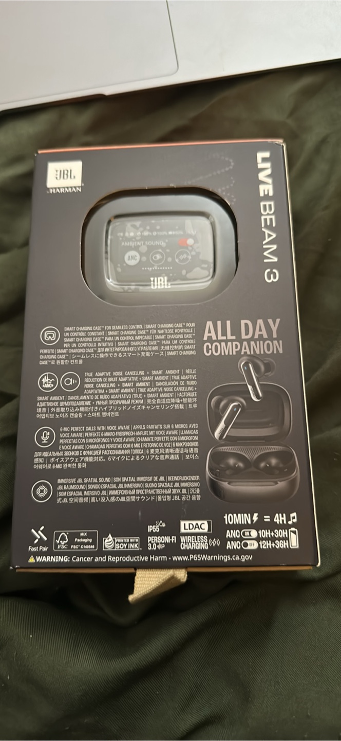 JBL Live Beam 3 True Wireless Earbuds - photo 2