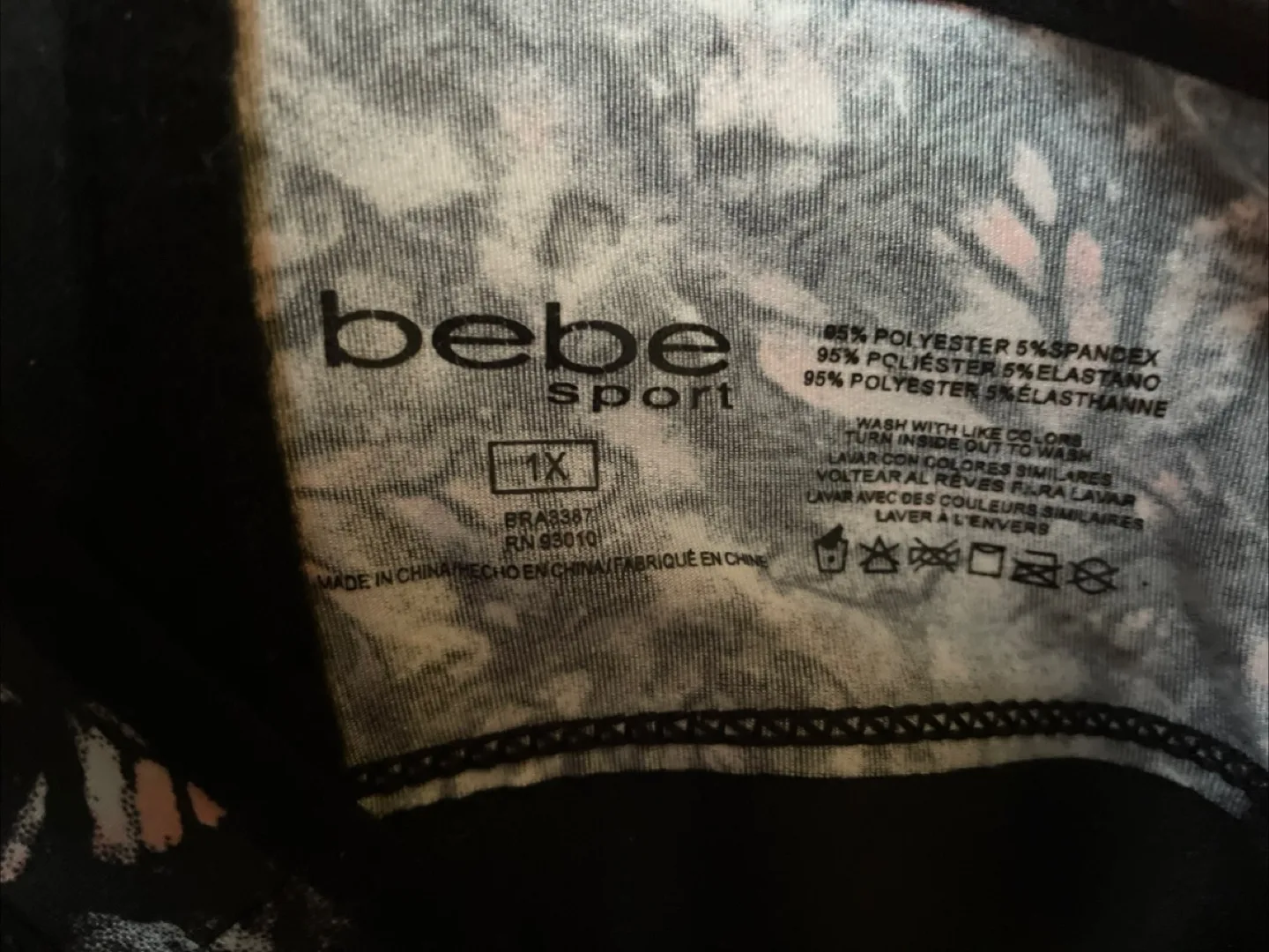 🇨🇦🍁bebe sport bra size 1X image indicator(5)