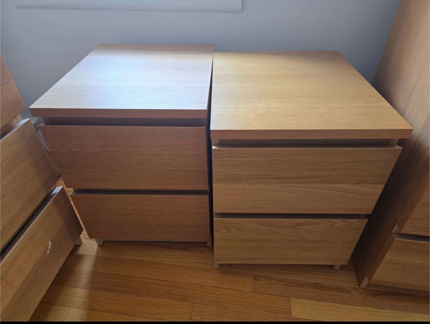 IKEA HEMNES 6-Drawer Dresser and 2 Nightstands - photo 3