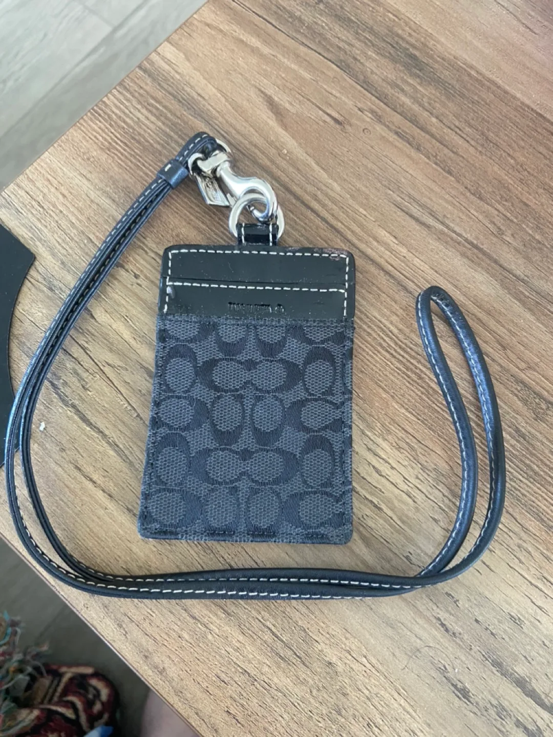Coach ID holder and lanyard thumbnail