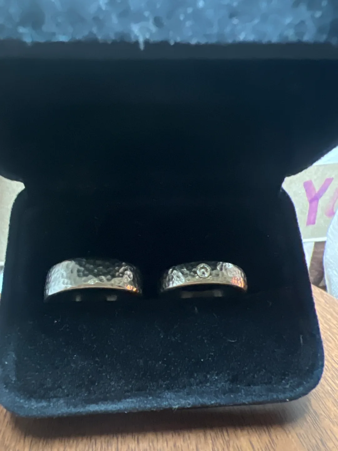 Custom handmade titanium wedding bands image indicator(2)