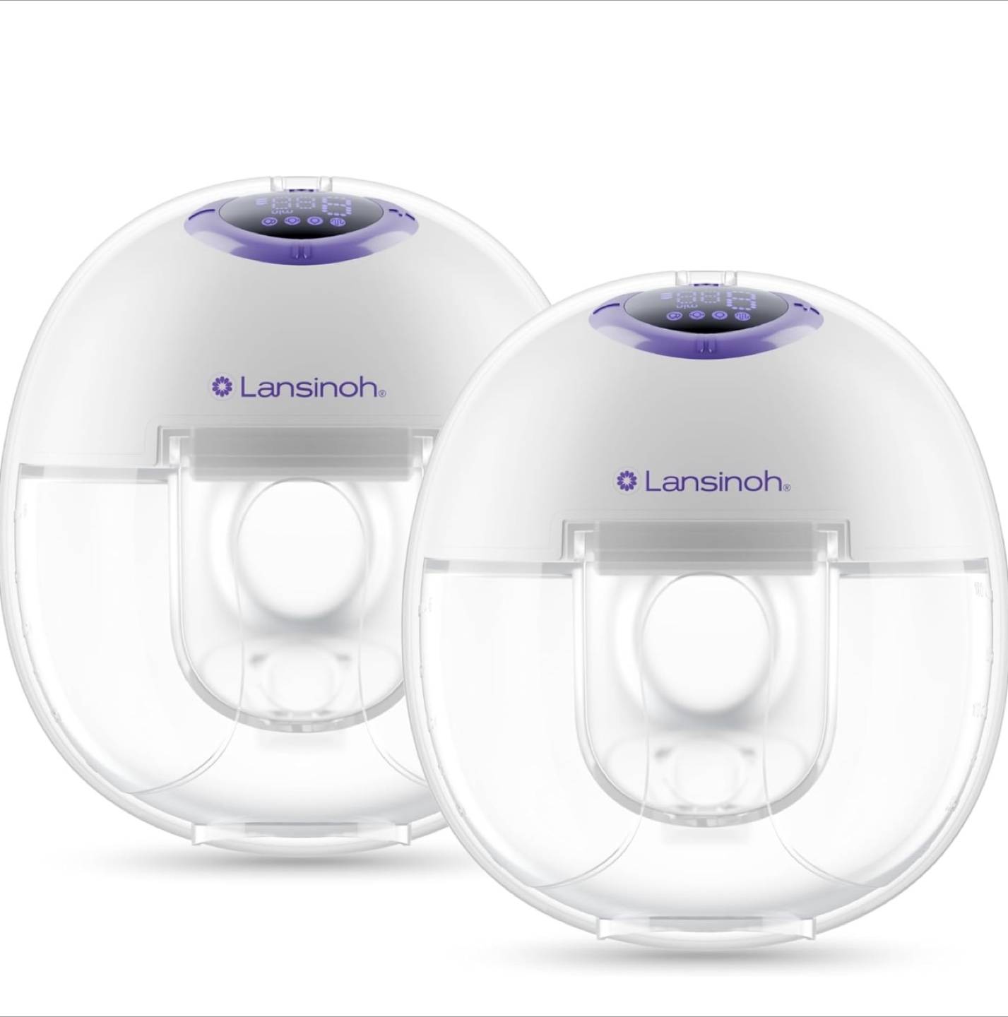 Lansinoh Discreet Duo Wearable Breast Pump - Double Pack - photo 5
