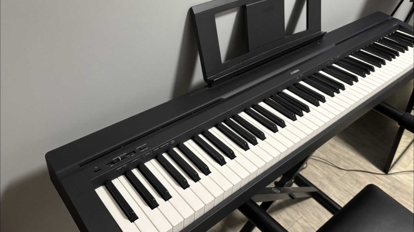 Yamaha P-45B Digital Piano with Stand and Bench - photo 5