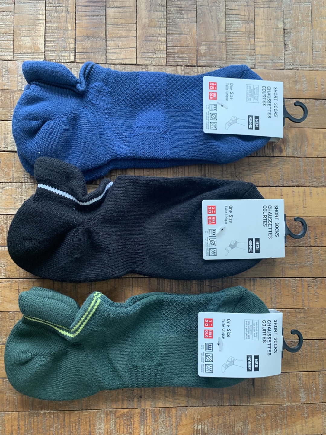 UNIQLO Ankle Socks - Various Colours & Patterns - photo 2