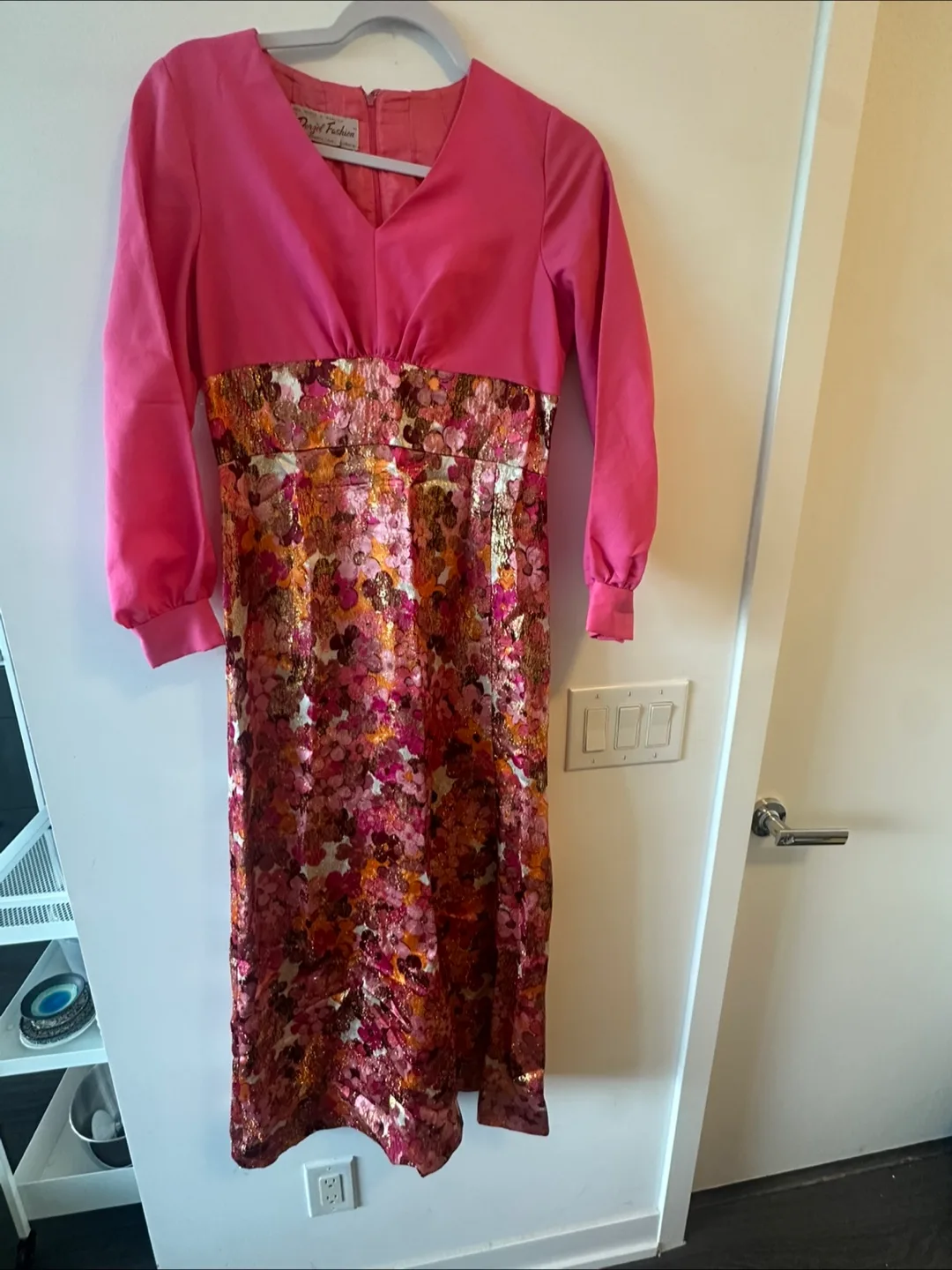 Vintage 60/70s Floral Dress thumbnail