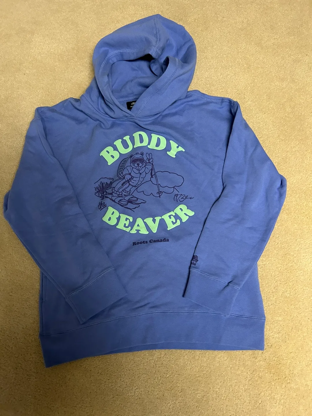 Roots Canada Kids Buddy the Beaver Hoodie - size 13-14 year old image indicator(2)