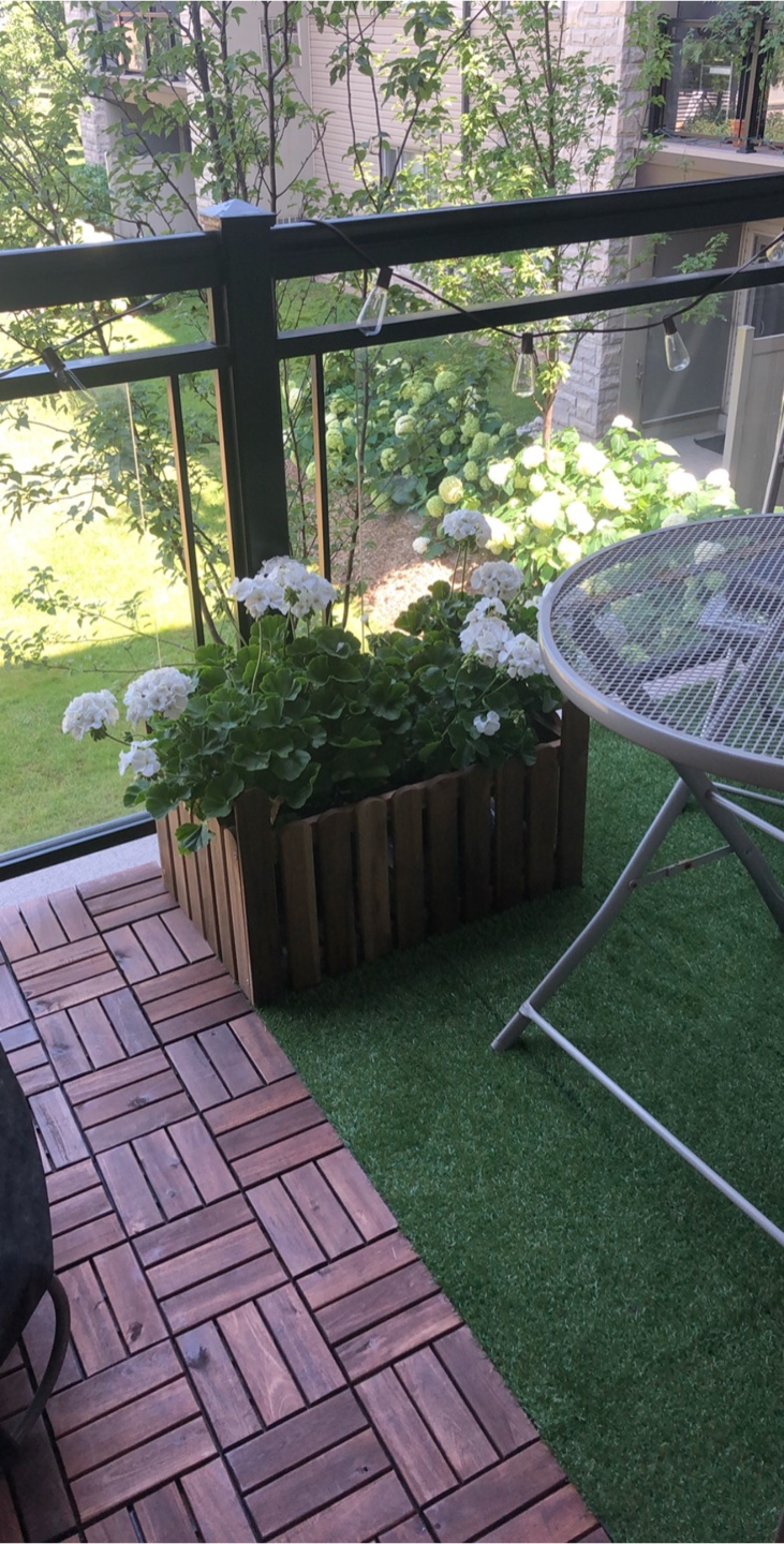IKEA 26 tiles of artificial grass - photo 2