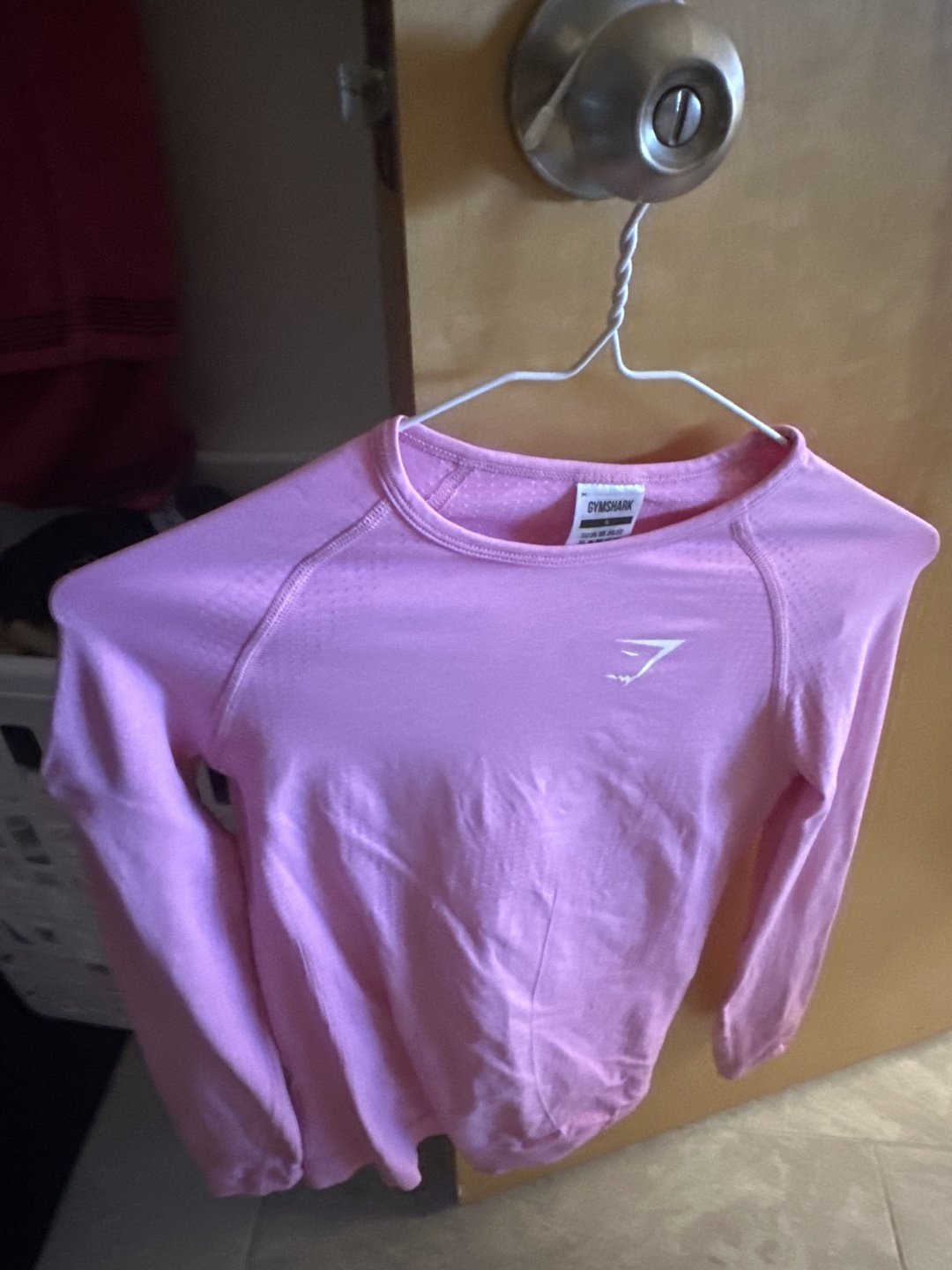Gymshark Pink Long Sleeve Top