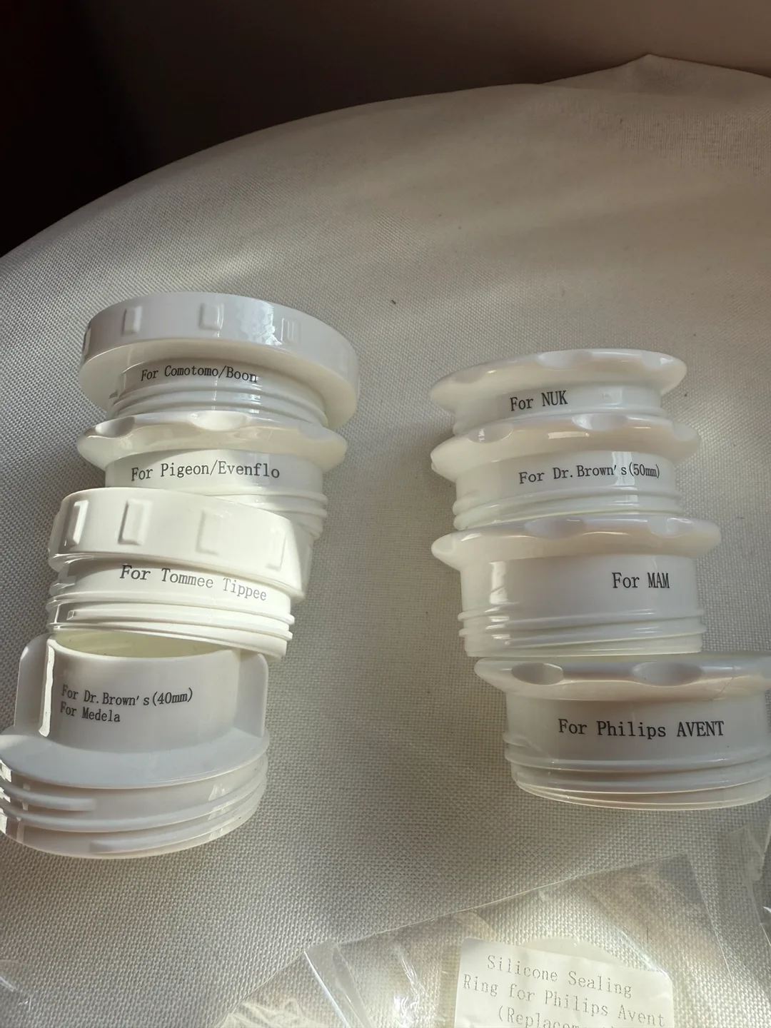 #freecycle Silicone Sealing Rings for Various Breast Pump Brands image indicator(2)