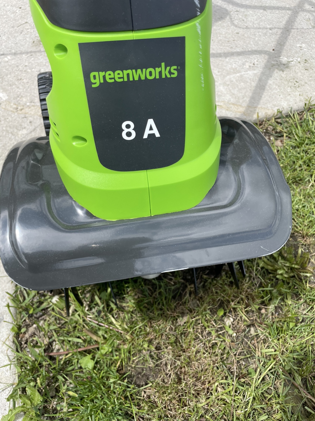 Greenworks 8A Corded Cultivator - photo 3