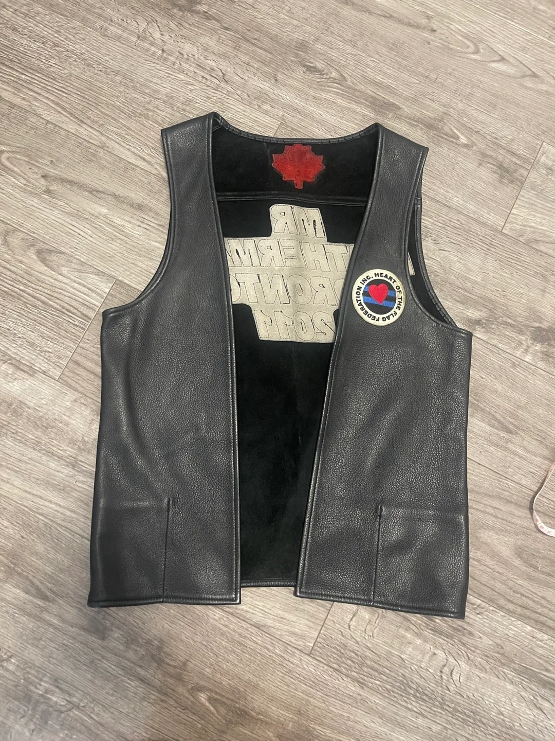 North Bound Leather Vest - Mr Leatherman Toronto 2011 thumbnail