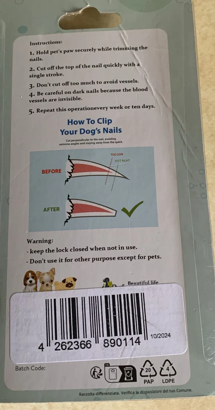 Pet Nail Clippers and File Set image indicator(3)