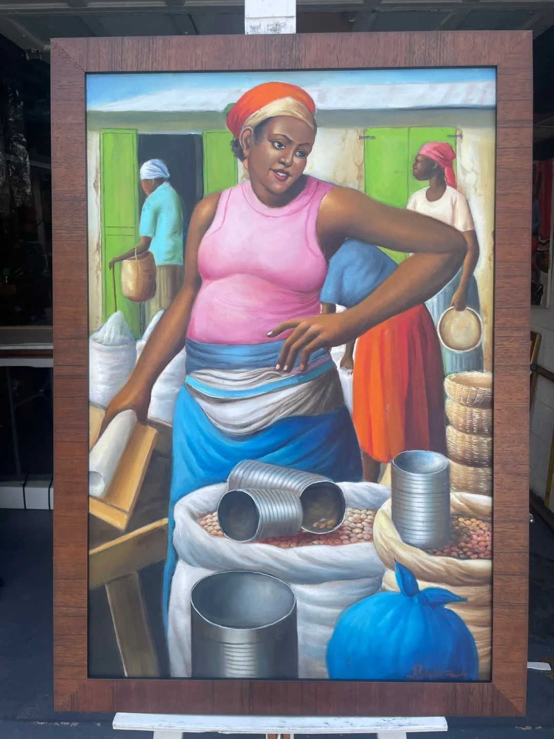 Haitian painting image indicator(2)