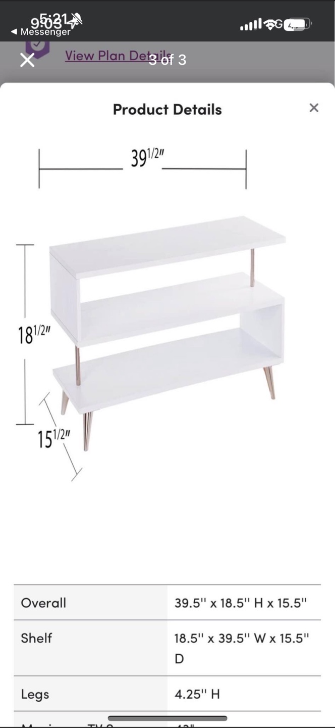 Media Console / TV Stand / Shelf - photo 3