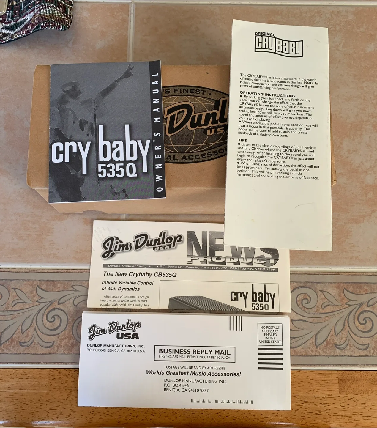 *USED - Cry Baby 535Q image indicator(8)