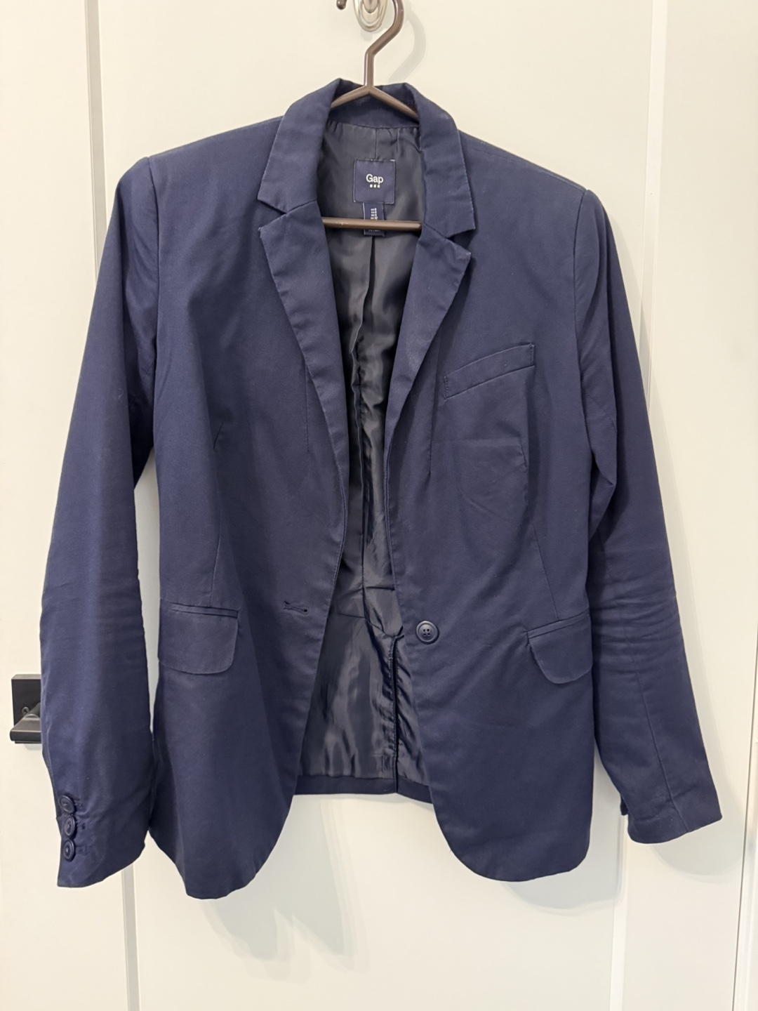 Gap Navy Blue Blazer Jacket, size 0