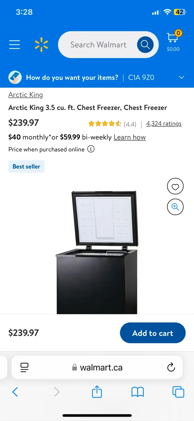 Arctic King 3.5 cu. ft. Chest Freezer image indicator(3)