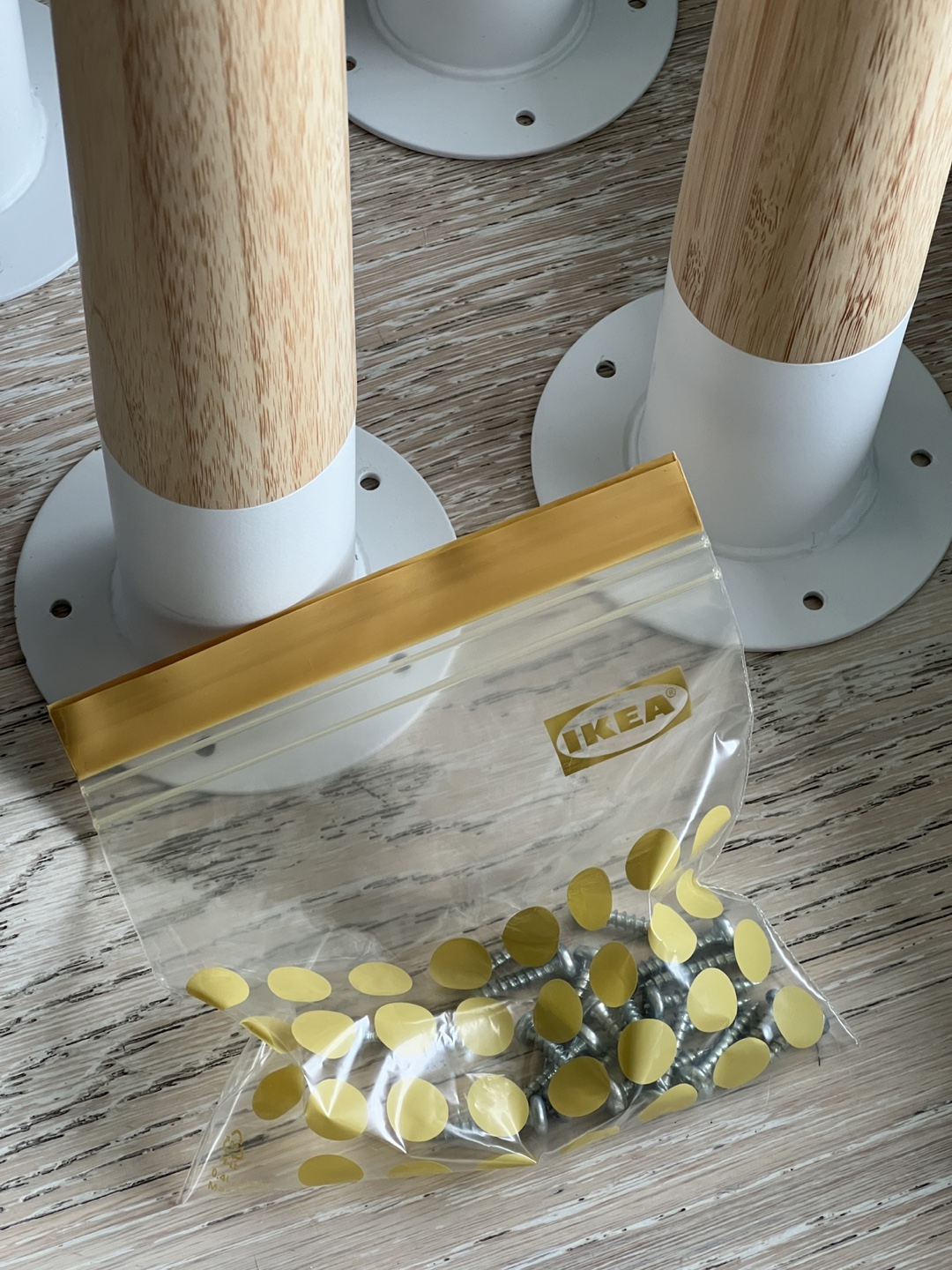IKEA Bamboo Table Legs - Set of Four - photo 3