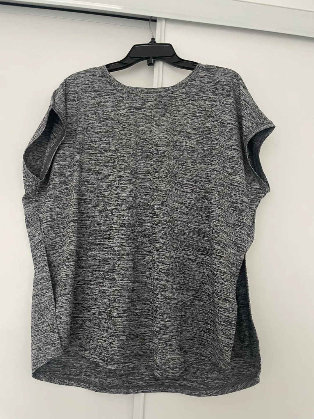LC Waikiki Women's Grey Marl Relaxed Fit T-Shirt - Size XL thumbnail