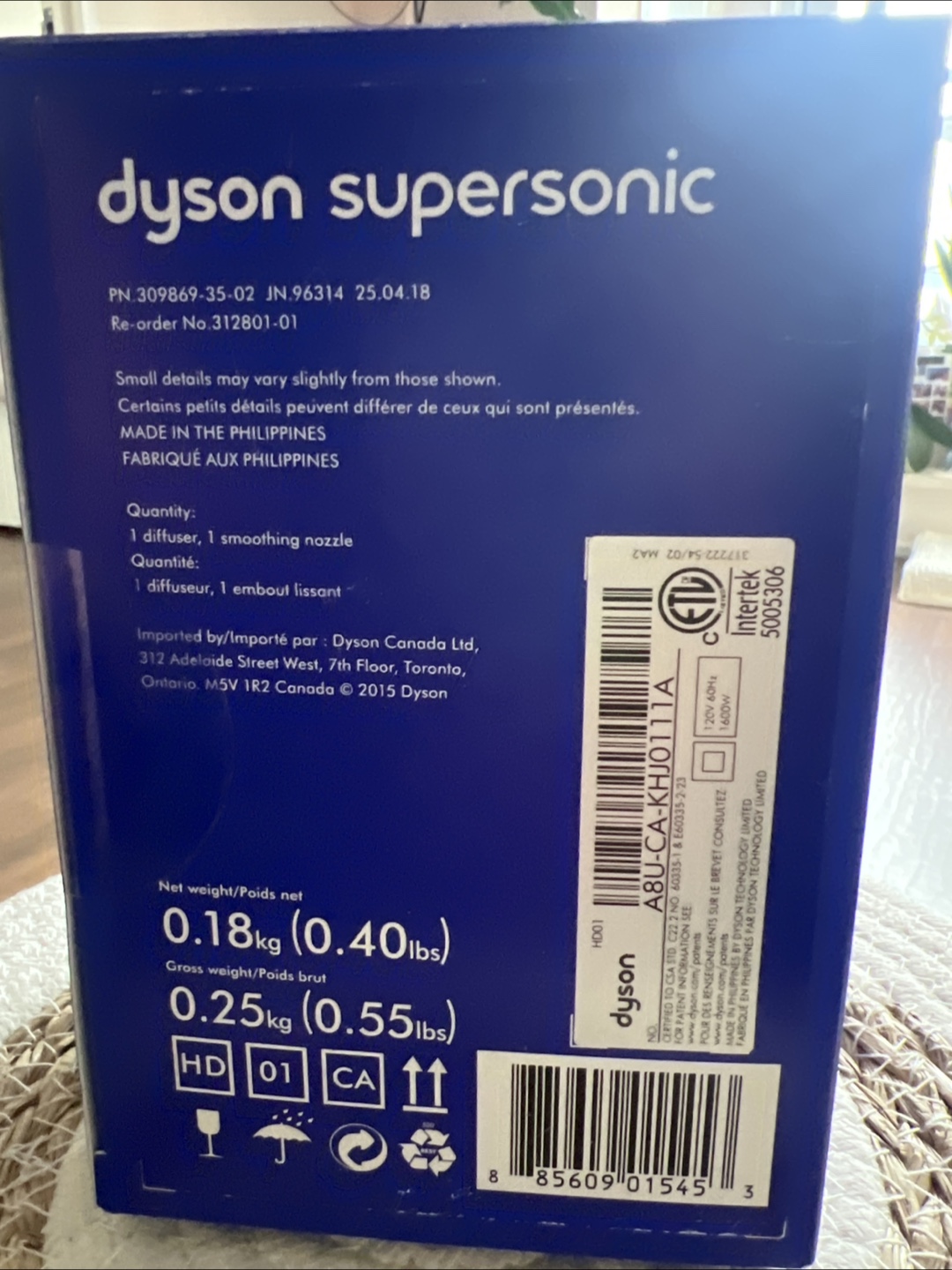 Dyson Supersonic Hair Dryer Attachments