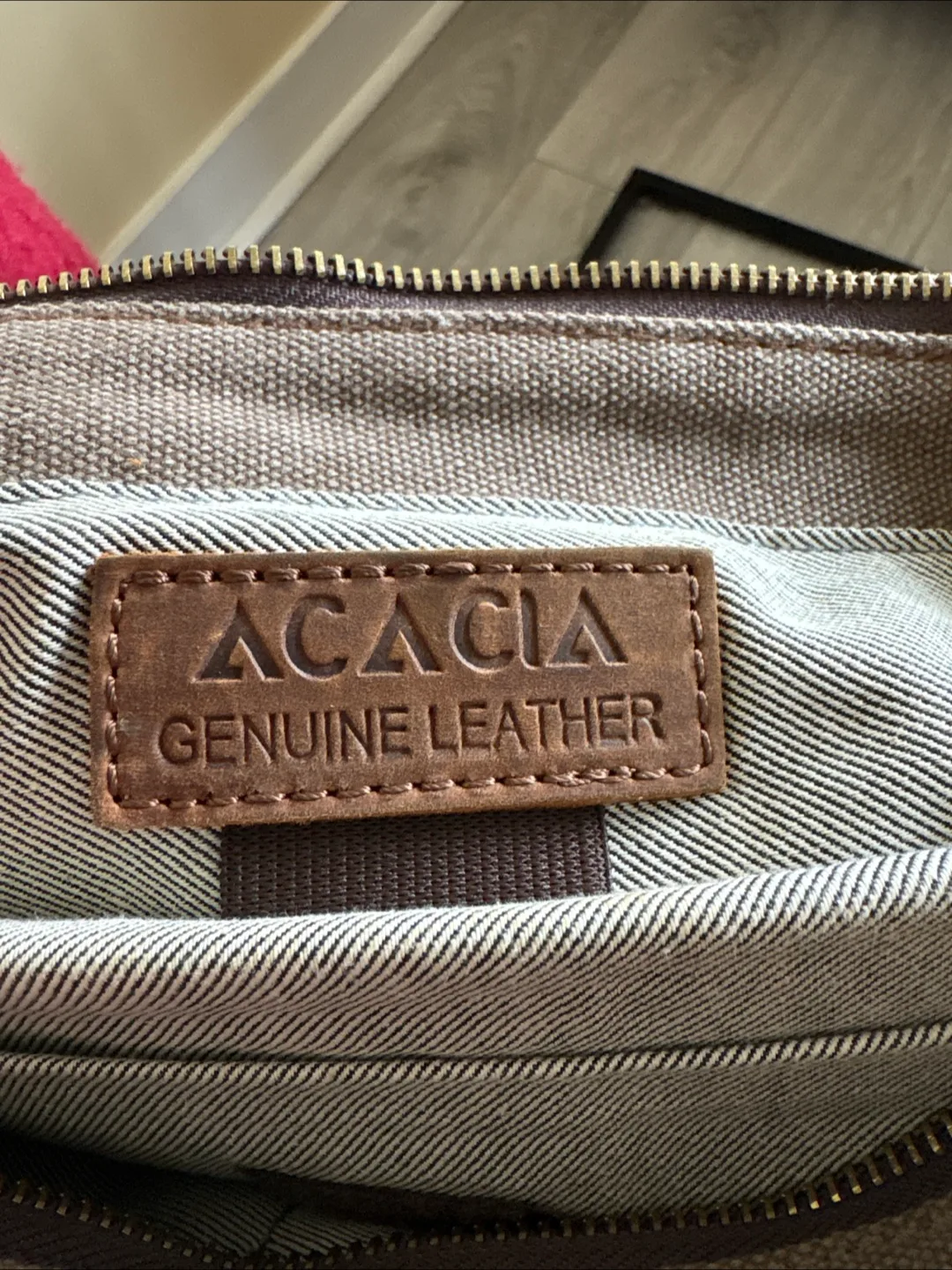 Vintage-Style Canvas Messenger Bag image indicator(6)