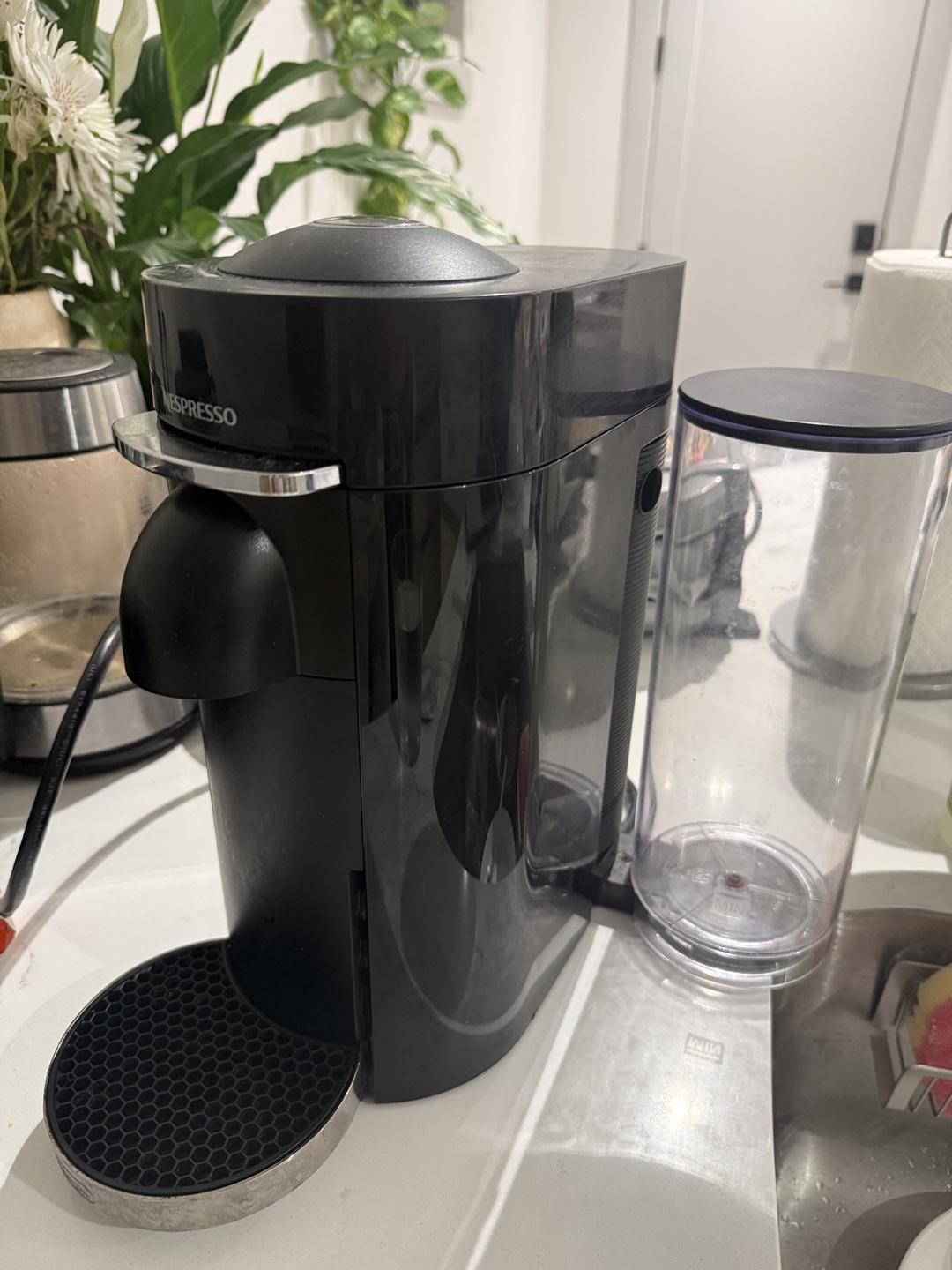 Nespresso VertuoPlus Deluxe Matte Black Coffee Machine
