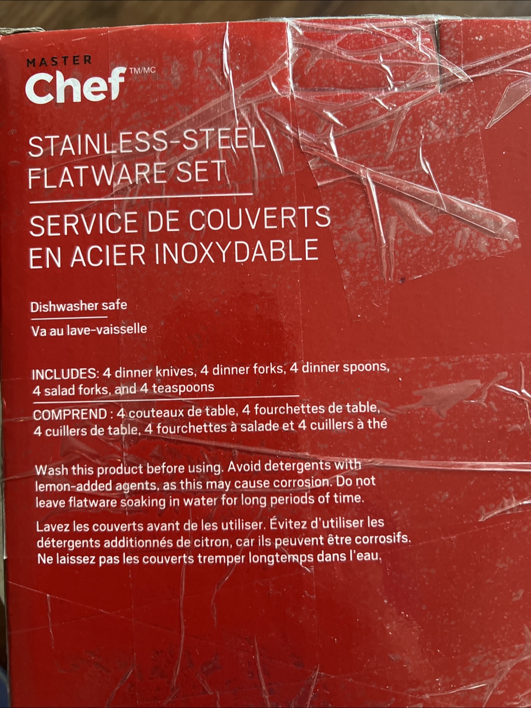 Master Chef 20-Piece Stainless Steel Flatware Set - photo 4