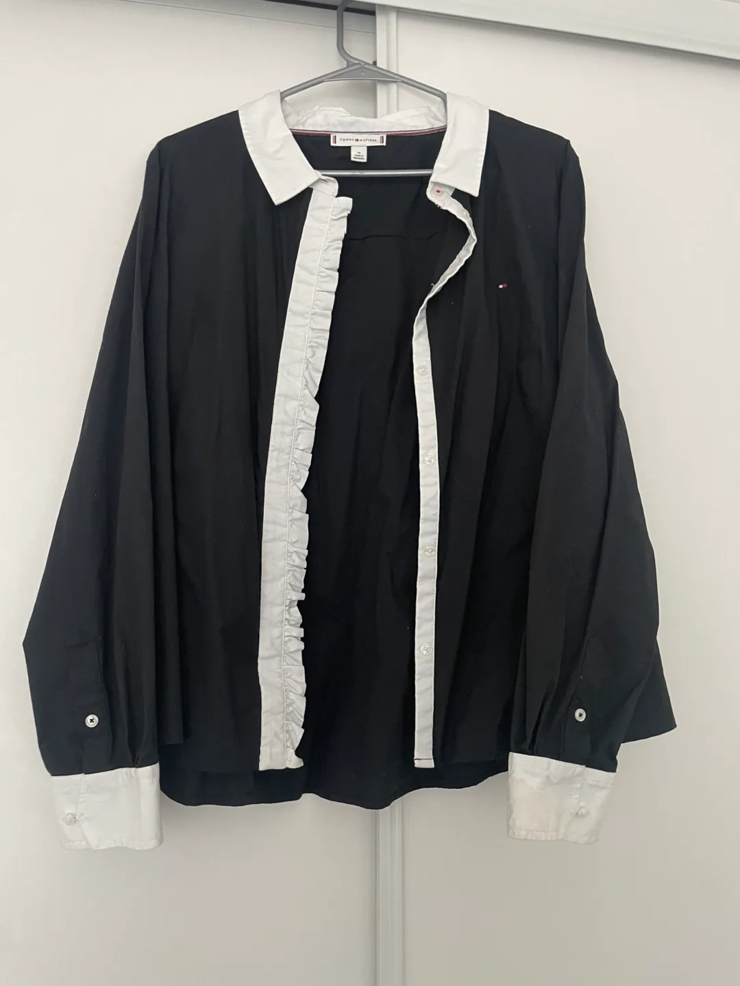 Tommy Hilfiger Women's Black White Size XL thumbnail