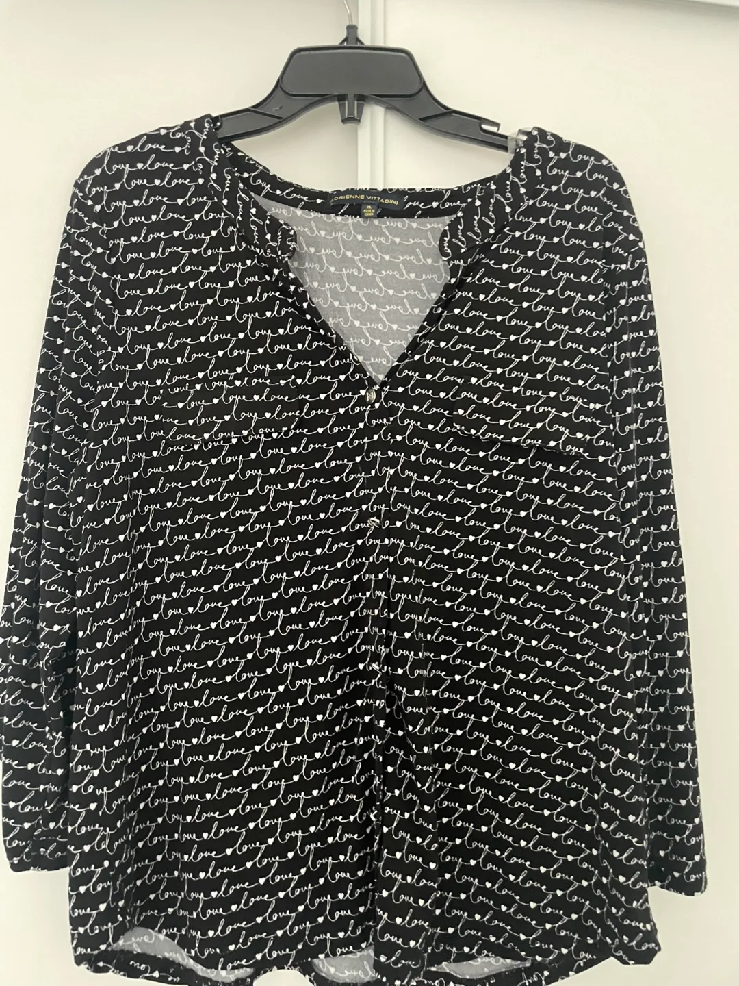 Adrienne Vittadini Women's Blouse, Size XL thumbnail