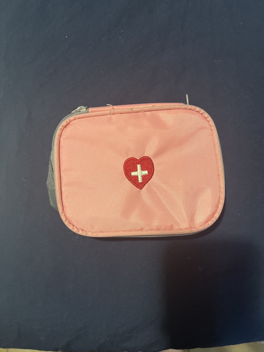 Pink First-Aid Kit Travel Case