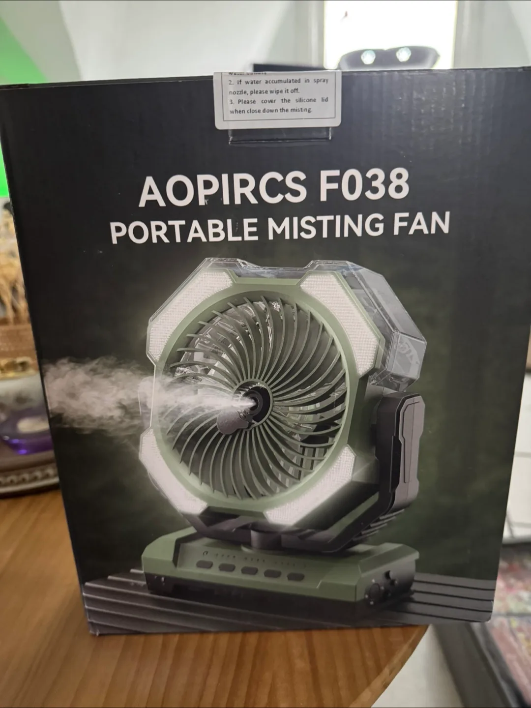 Portable Misting Fan thumbnail