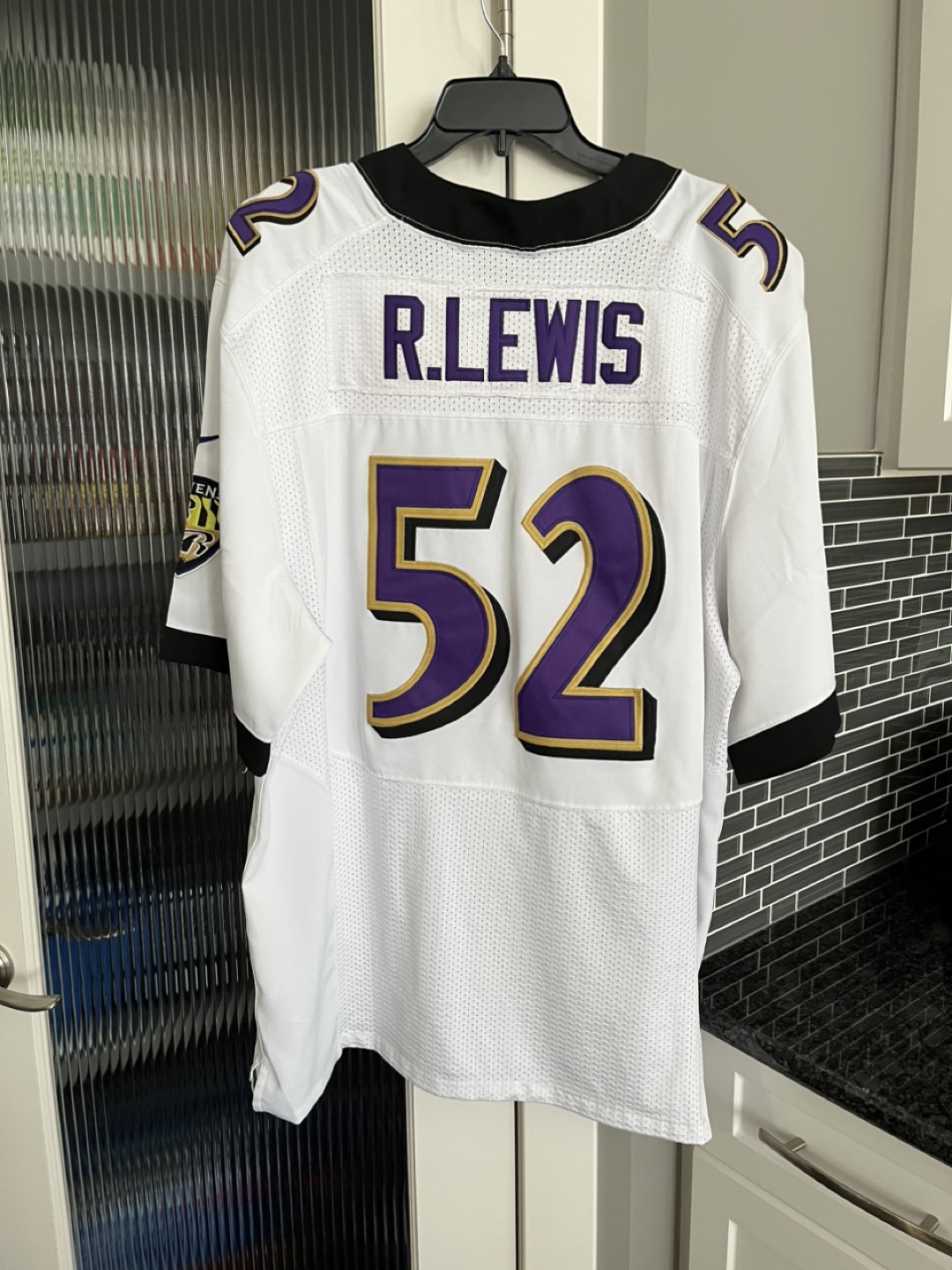 HOF Ray Lewis Baltimore Ravens Super Bowl 47 Jersey NFL LEGEND