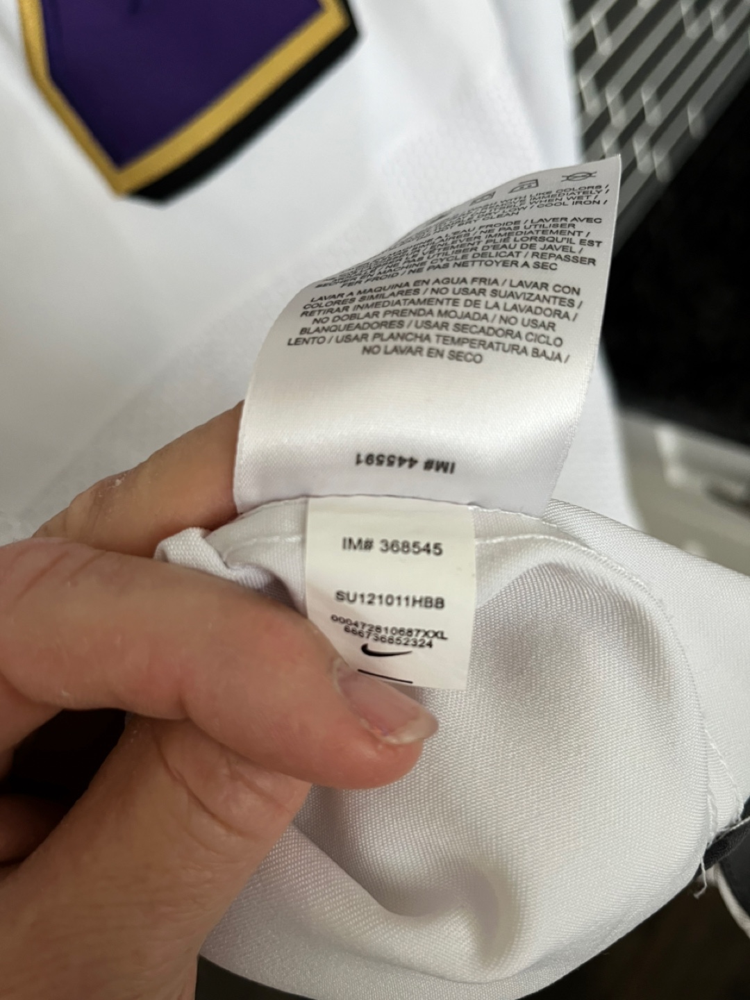 HOF Ray Lewis Baltimore Ravens Super Bowl 47 Jersey NFL LEGEND - photo 5