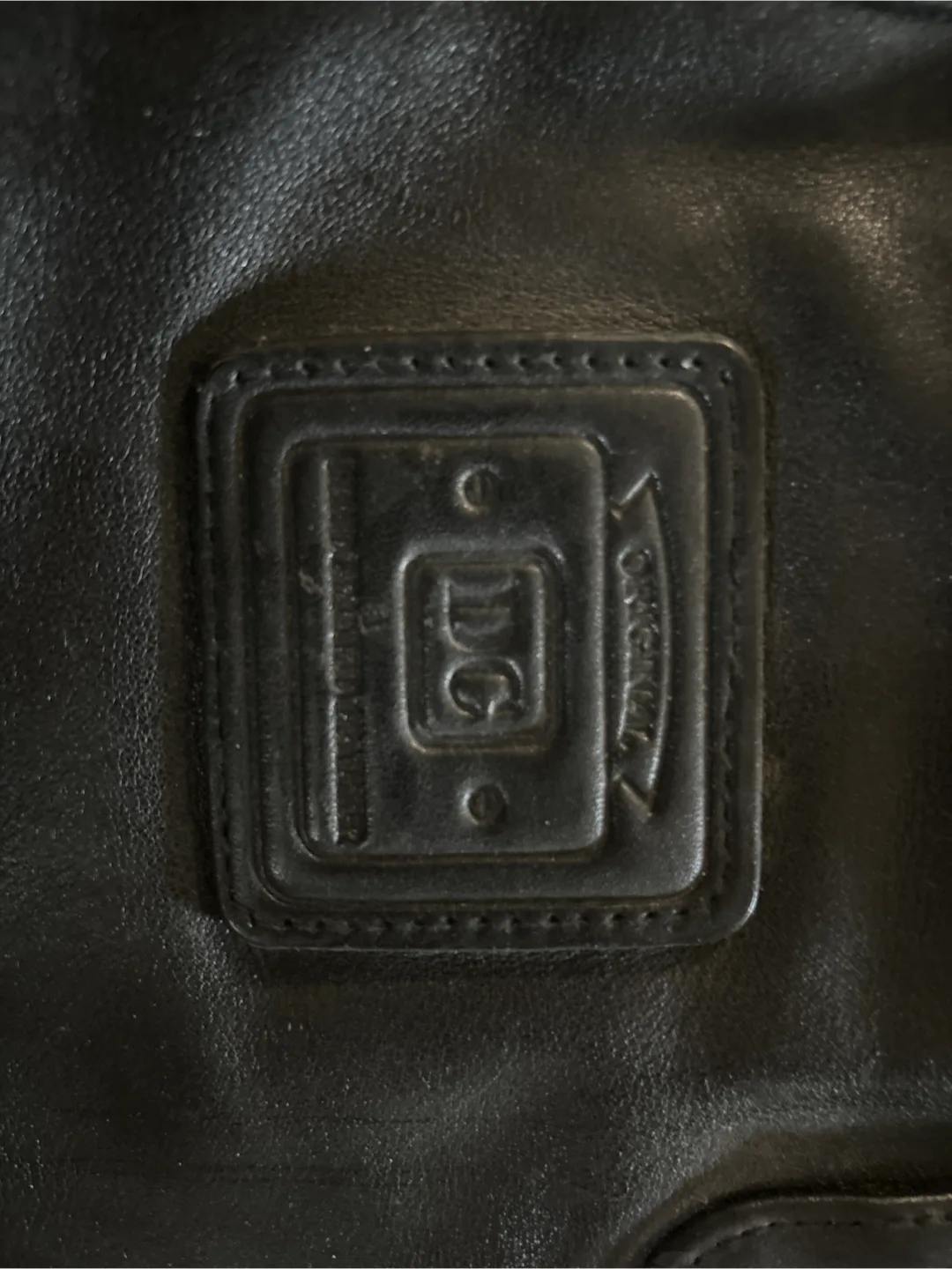 Black Leather Travel Bag image indicator(10)