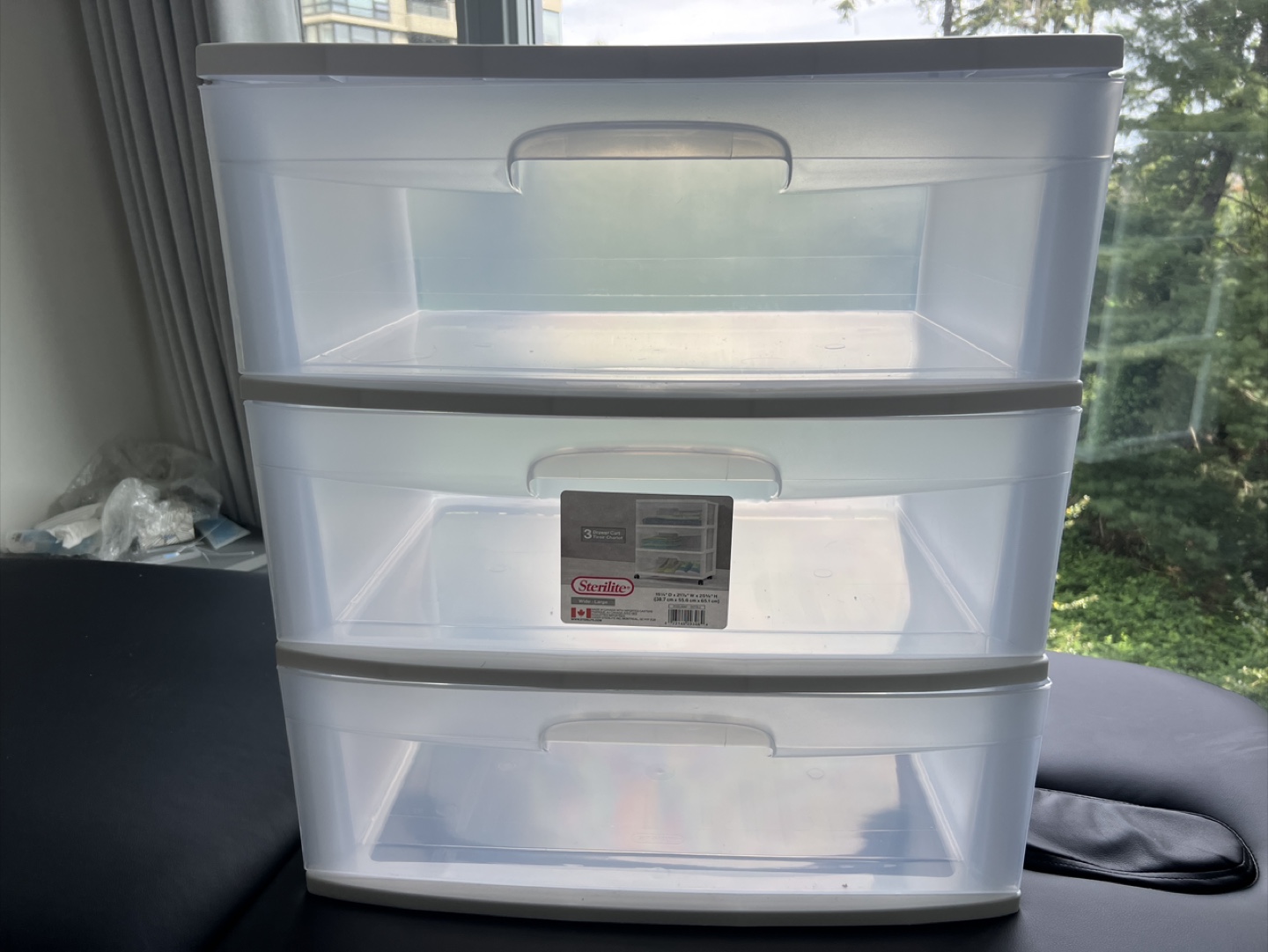 Sterilite 3-Drawer Cart