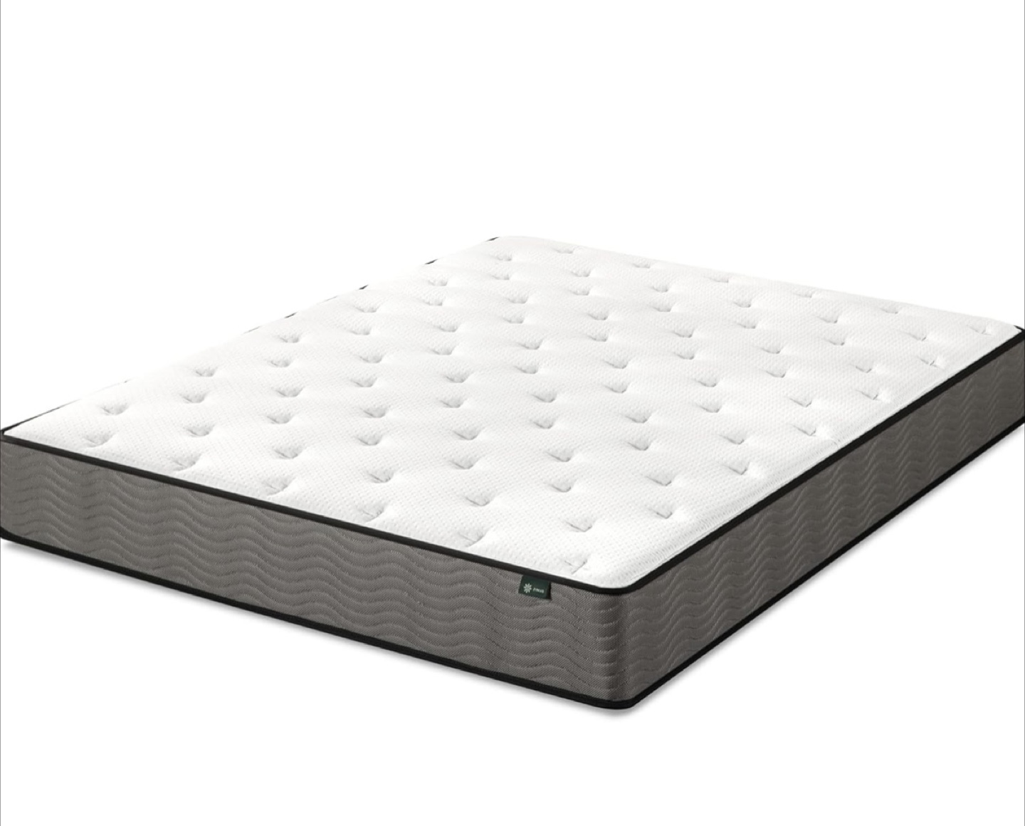 Clean Full size mattress with metal bed frame - photo 2