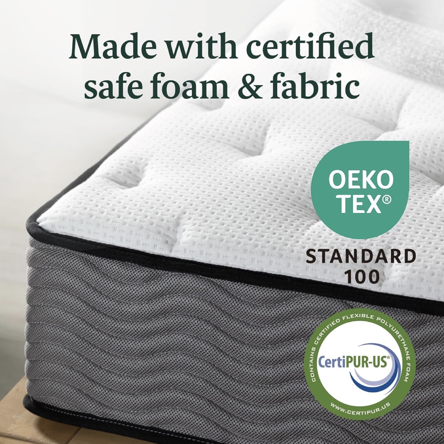 Clean Full size mattress with metal bed frame - photo 4
