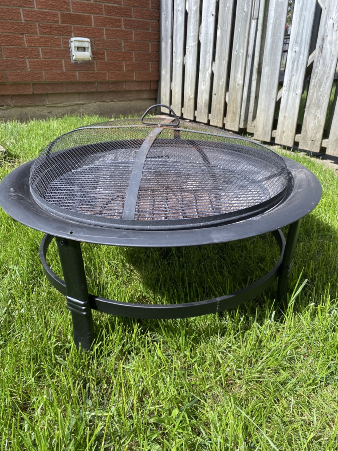 Outdoor Fire Pit with Accessories - photo 3