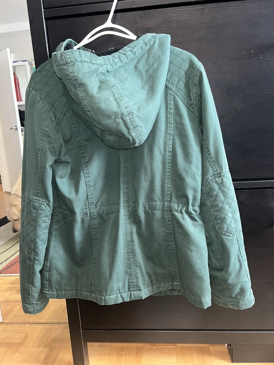 Garage Green Hooded Jacket Size Small - photo 4