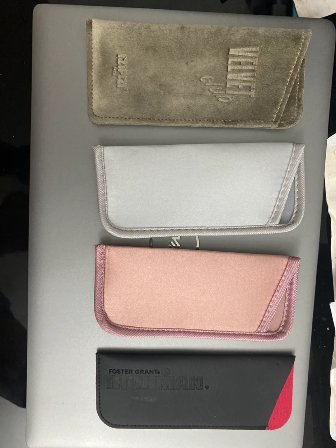 Four Eyeglass Cases - Variety of Colours & Brands thumbnail