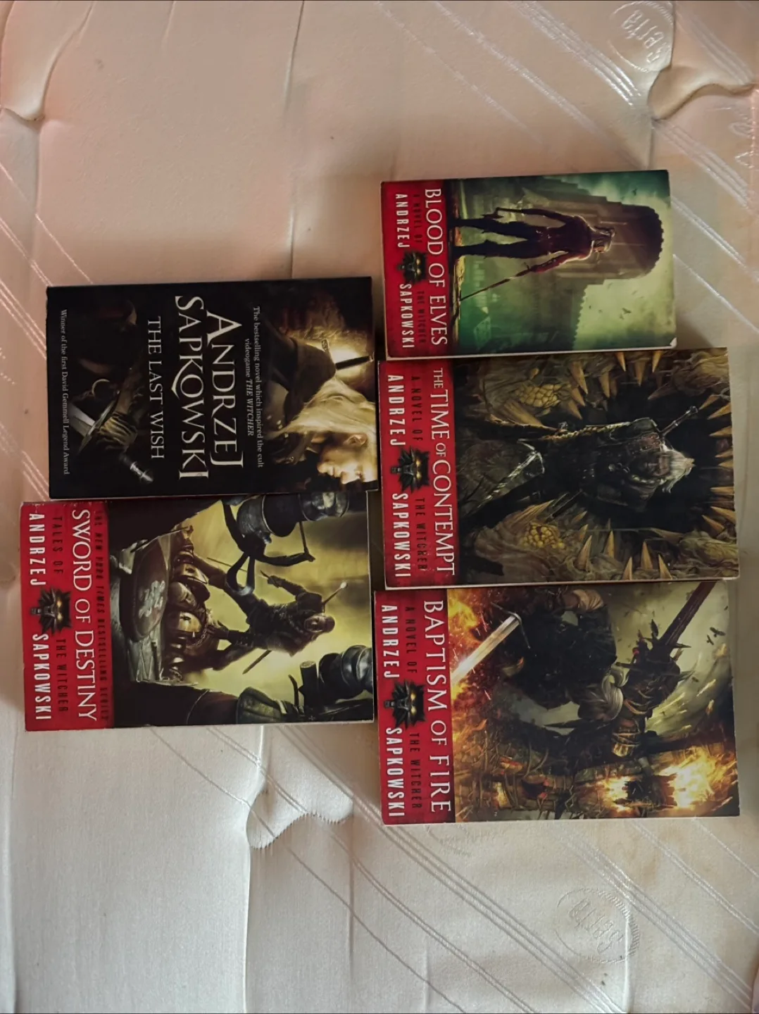 Andrzej Sapkowski's The Witcher Series - 5 Books thumbnail