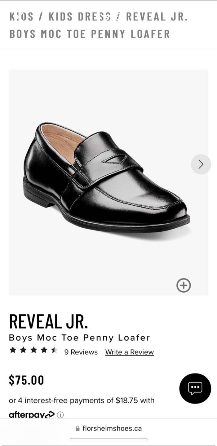 Reveal Jr. Boys Moc Toe Penny Loafers - Size 6M - photo 4
