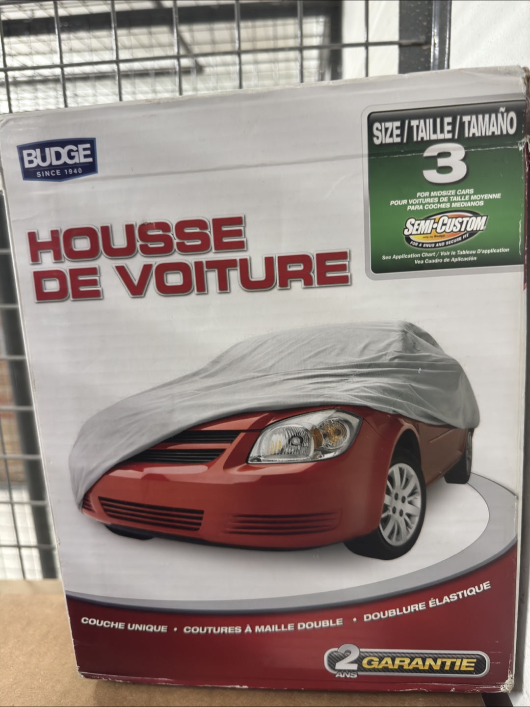 Budge Industries Semi-Custom Car Cover - Size 3