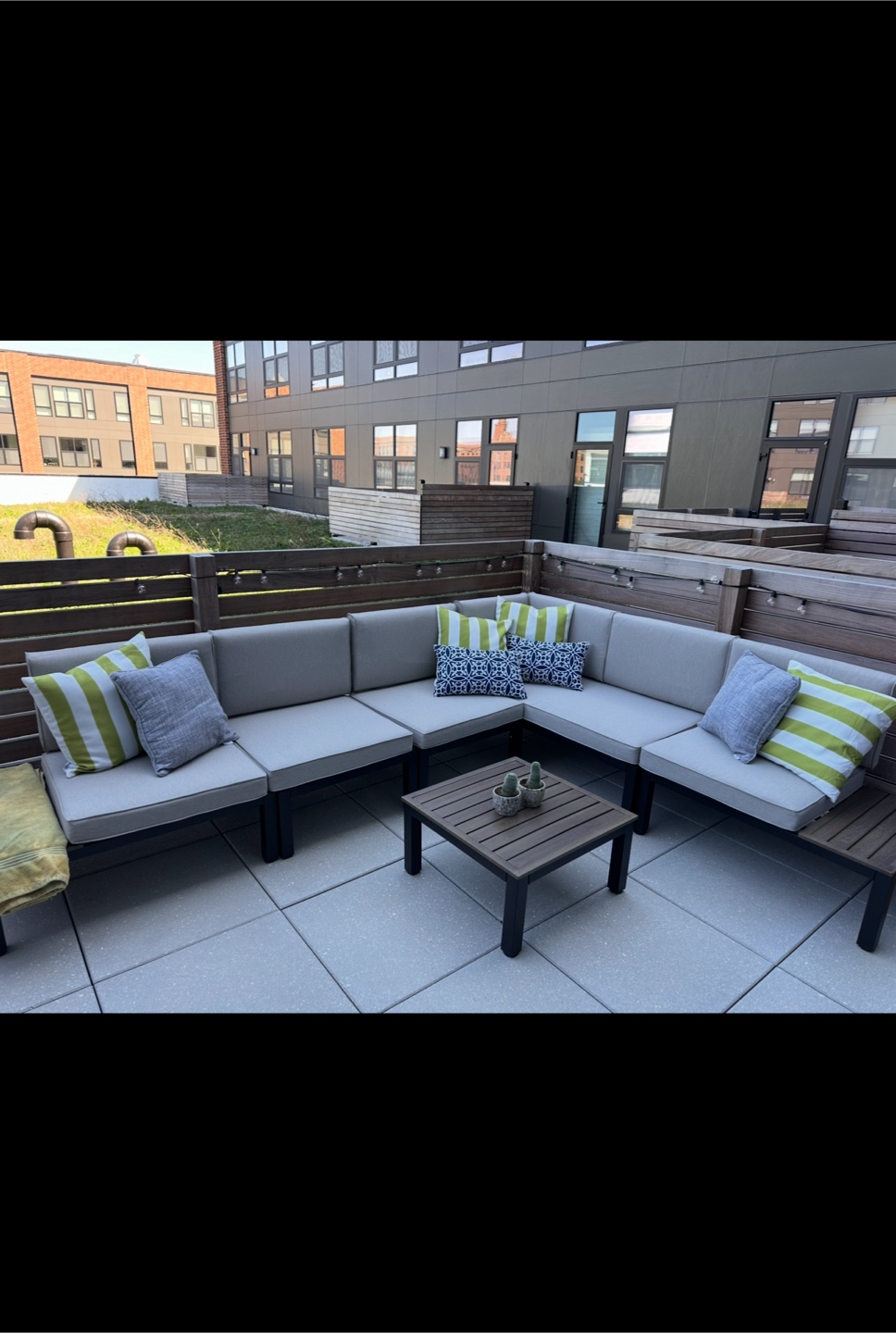 Captiva Designs 6pc Outdoor Sectional Sofa Set - photo 2