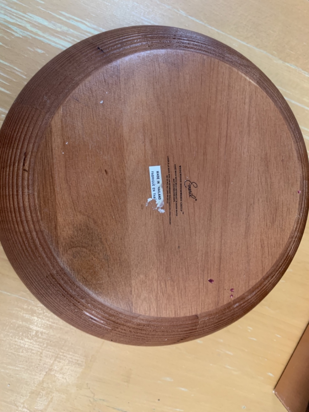 Emeril Lagasse Professional 3-Piece Wood Salad Bowl Set - photo 5